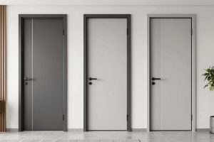 أبواب بتصاميم عصرية مطلية بتقنيات صبغ أبواب لاكر وناري حديثة