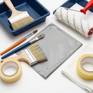 أدوات صباغة احترافية لتطبيق الدهانات المطفية