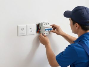 أعمال كهرباء منازل احترافية ضمن مشروع ديكور وكهرباء متكامل