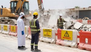 إجراءات السلامة المتبعة أثناء عمليات التكسير والهدم في الكويت