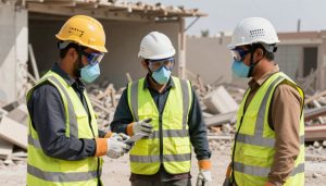 إجراءات السلامة المتبعة في أعمال التكسير من قبل معلم تكسير