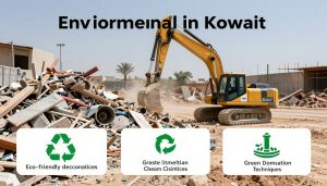 الالتزام البيئي في مشاريع الهدم في الكويت