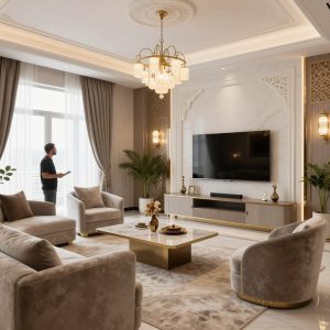 التصميم الداخلي والديكور في مقاولات الكويت