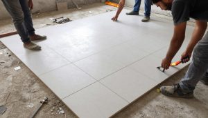 ترميم أرضيات وأسقف في الكويت - تركيب سيراميك جديد - شركة ترميم الكويت