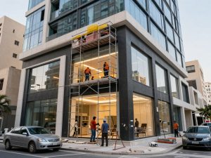 ترميم المباني التجارية في الكويت من قبل مقاول ترميم الكويت