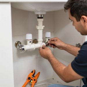 ترميم سباكة المنطقة العاشرة ومعالجة التسربات