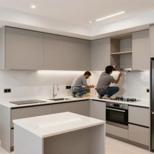 ترميم مطابخ المنطقة العاشرة بأحدث التصاميم