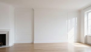 جدران مطلية بدهان لامع تعكس الضوء بشكل جميل