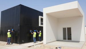 عازل أسود خارجي وداخلي للمباني في الكويت
