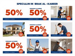 عروض خاصة على خدمات الترميمات العامة في مبارك الكبير
