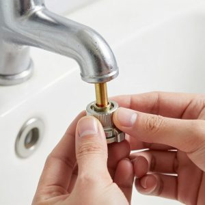 فحص تسريبات الحنفيات في صيانة السباكة فحص تسريبات الحنفيات في صيانة السباكة