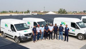 فريق شركة لؤلؤة النجاح لتركيب العوازل في الكويت