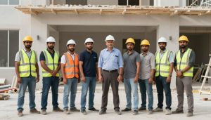 فريق عمل شركة ترميمات عامة سعد العبدالله المتخصص