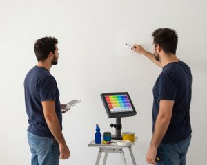 فريق عمل محترف لصبغ ألوان الكمبيوتر