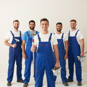 فريق عمل محترف لصبغ داخلي وخارجي