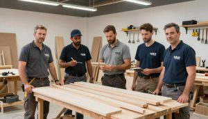 فريق عمل محترف من نجارين لؤلؤة النجاح في الكويت