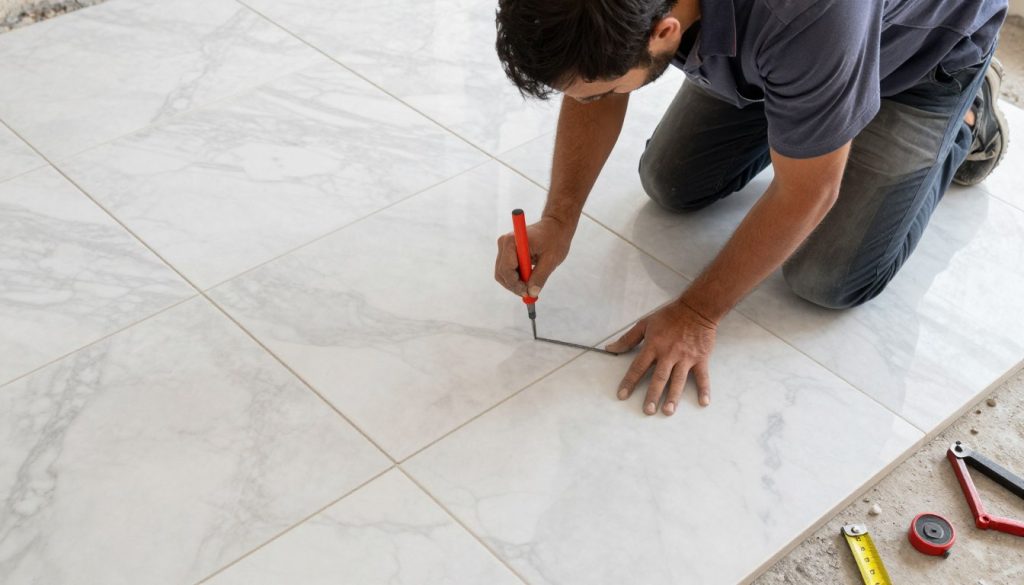 تركيب الرخام والسراميك