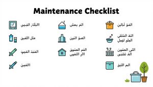 قائمة مراجعة شاملة لصيانة المنازل والمباني مع رسومات توضيحية قائمة مراجعة شاملة لصيانة المنازل والمباني مع رسومات توضيحية