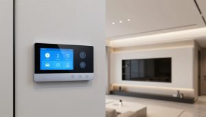 كهرباء وديكور حديث ضمن مشروع ديكور وكهرباء عصري