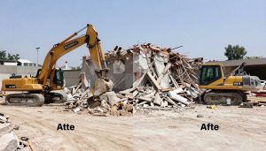 مشروع تكسير وهدم منفذ بواسطة شركة لولو النجاح في الكويت