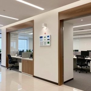 مشروع ديكور وكهرباء في مكتب تجاري