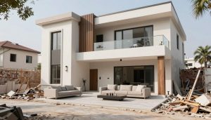 مشروع هدم وتوسعة مكتمل في الكويت