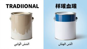 مقارنة بين الدهانات التقليدية والدهانات الخالية من المواد الكيميائية