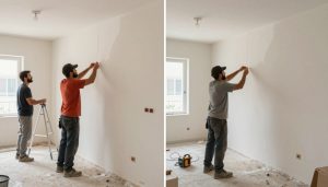 مقاول ترميم يقوم بإصلاح وتجديد منزل في الكويت