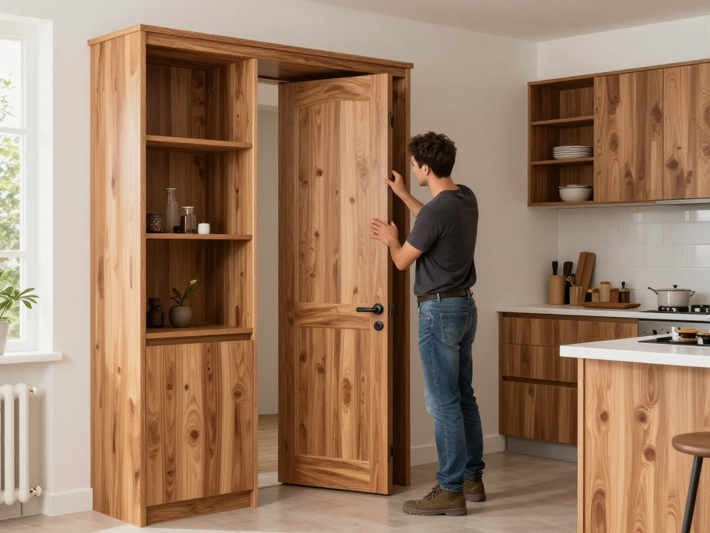 أعمال نجارة وأبواب خشبية