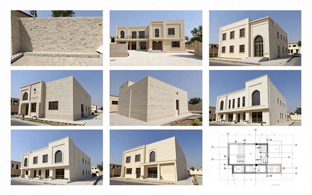 أمثلة من مشاريع تركيب طابوق جيري سابقة