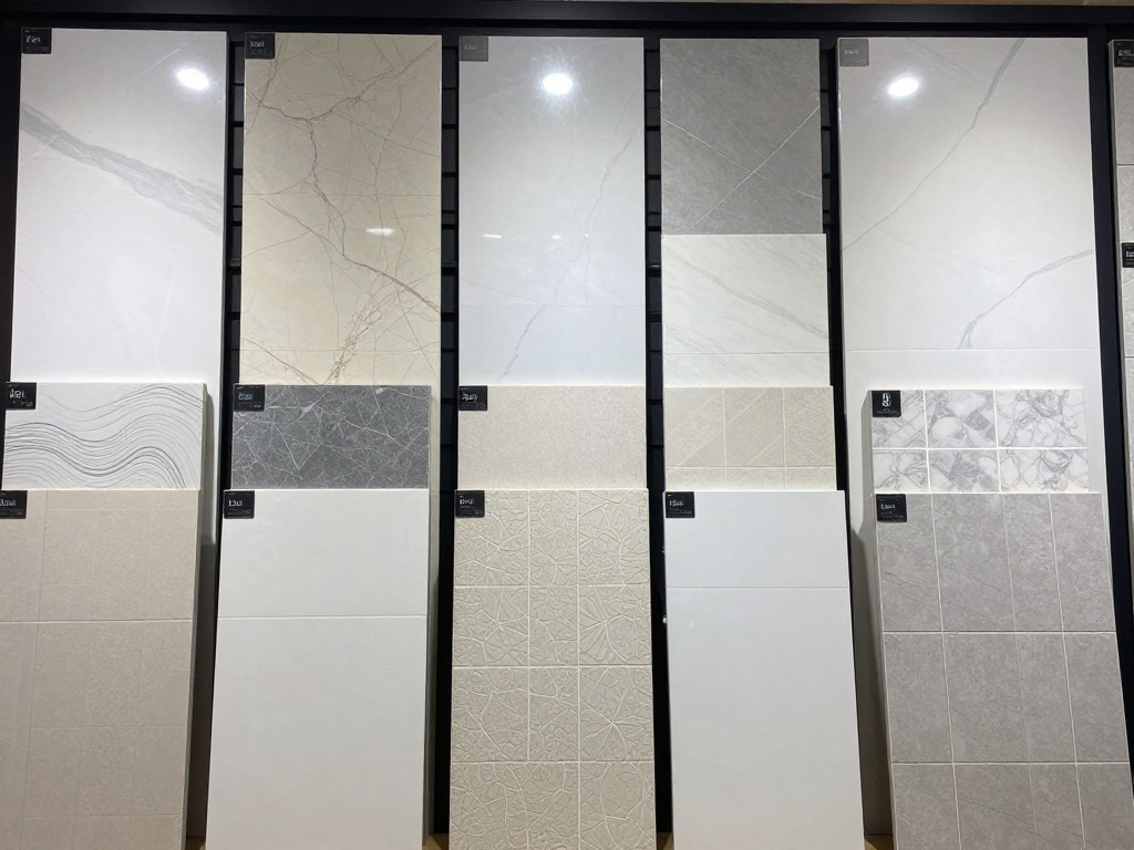 أنواع مختلفة من السيراميك والبورسلان المستخدم في تركيب سيراميك حولي