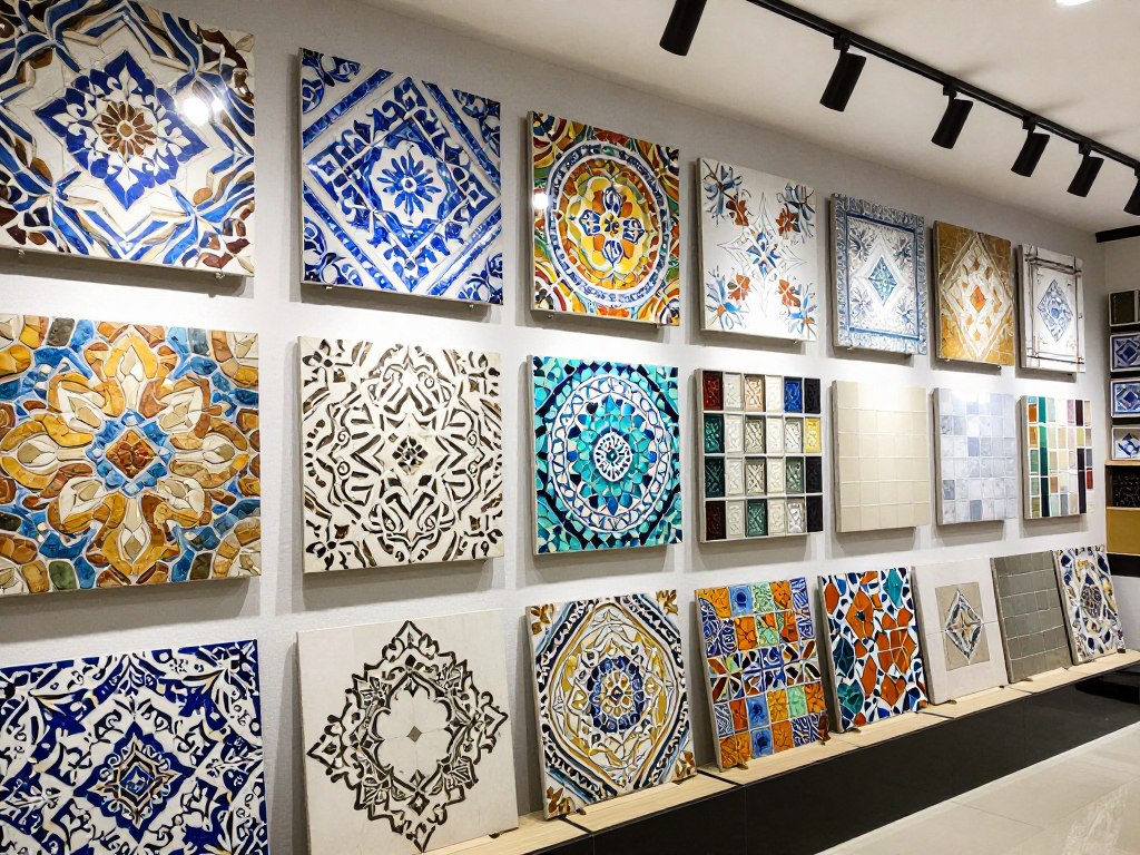 أنواع مختلفة من الموزاييك للأرضيات والجدران