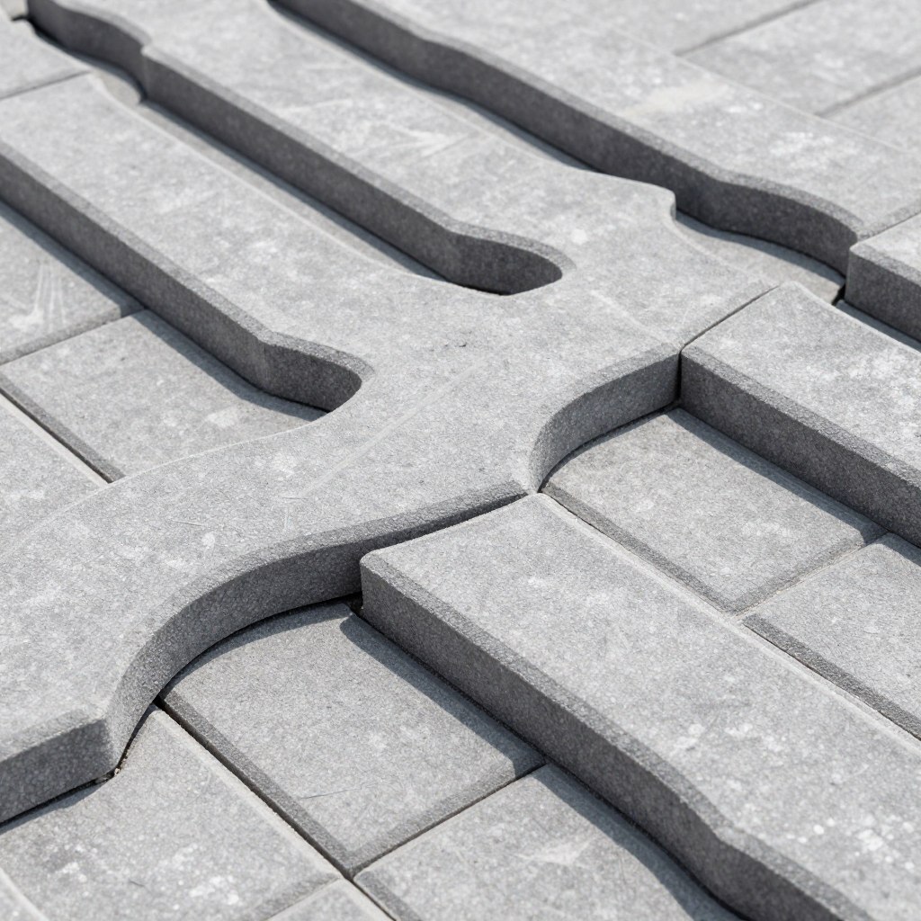 انترلوك بشكل متعرج زجزاج