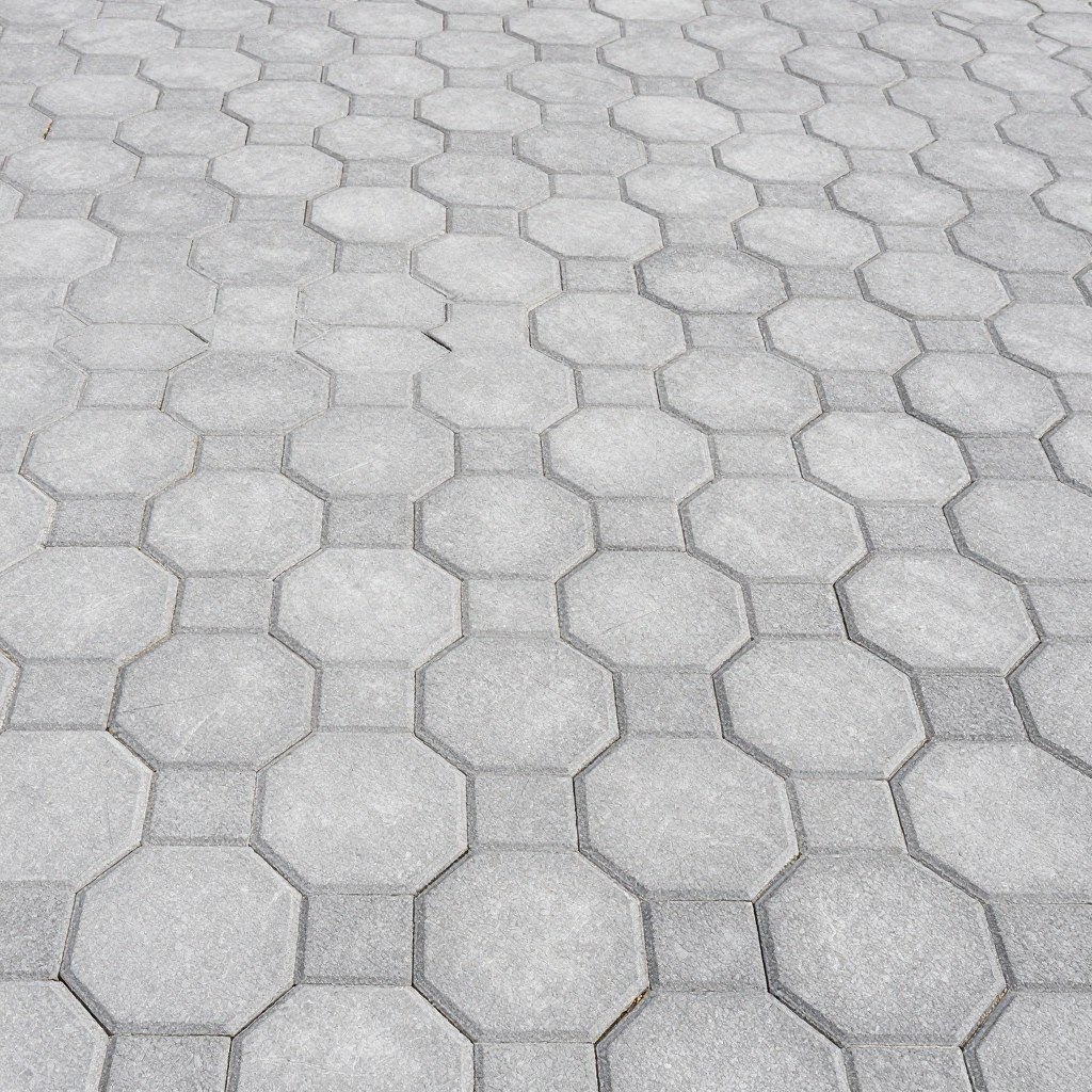 بلاط انترلوك سداسي الشكل