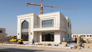 بناء وخدمات التشييد والبناء في الكويت - مشروع بناء حديث
