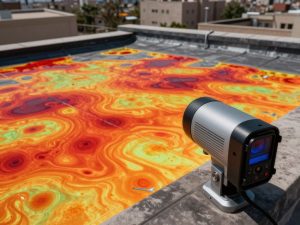 تأثير الحرارة على اسطح المباني في الكويت