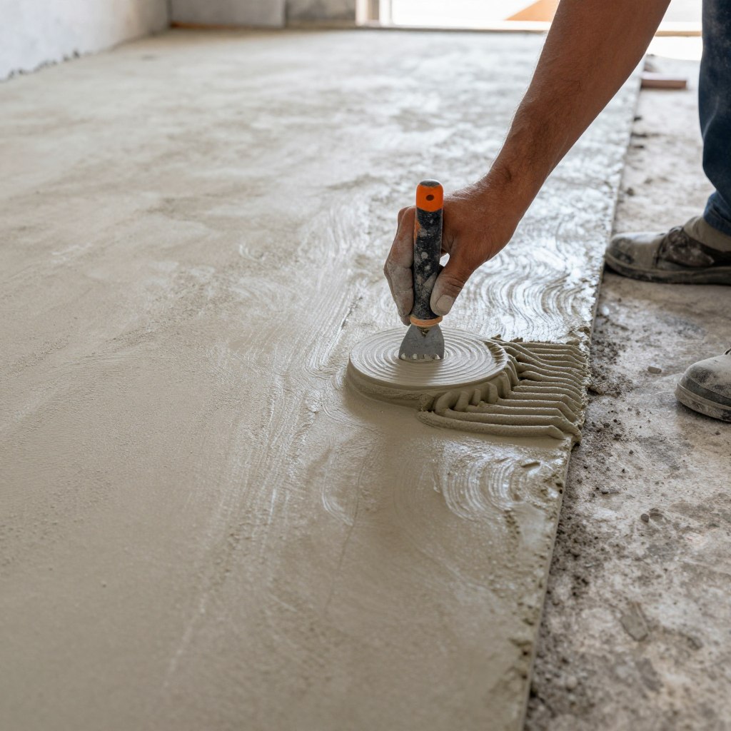 تحضير السطح قبل تركيب سيراميك حولي