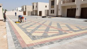 تركيب بلاط متداخل