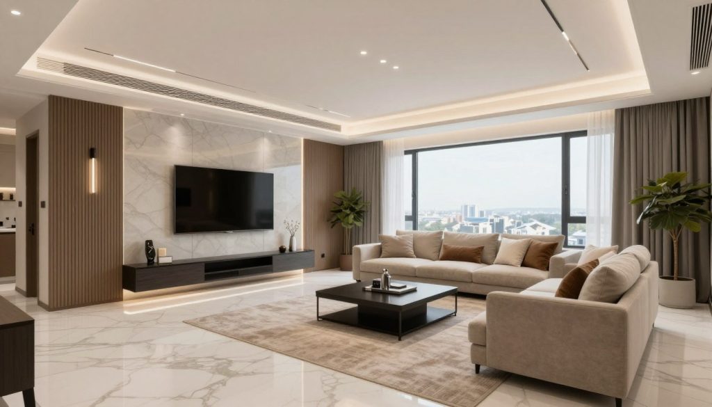 تشطيب شقق حديثة في الكويت مع تصاميم عصرية وأنيقة