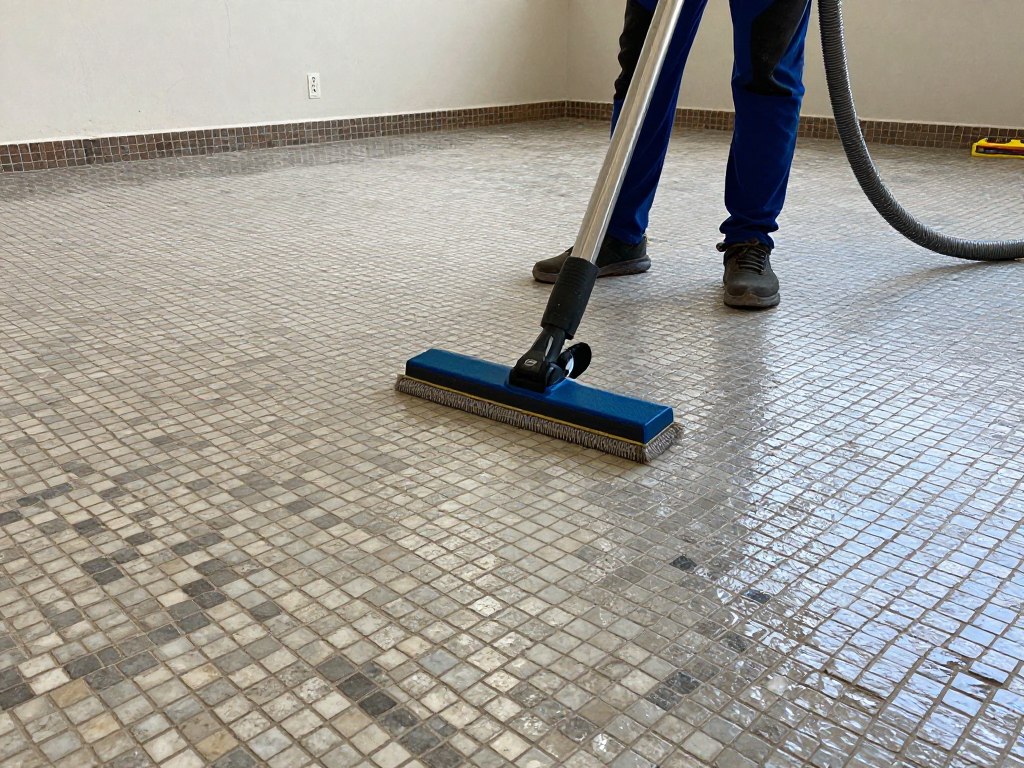 تنظيف وصيانة الأرضيات
