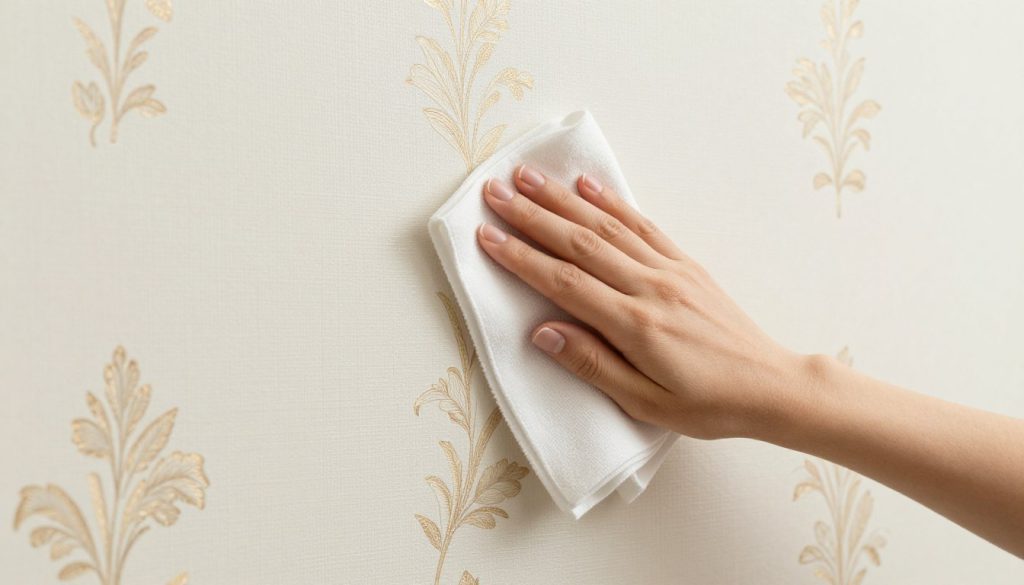 تنظيف وصيانة ورق الجدران بشكل صحيح