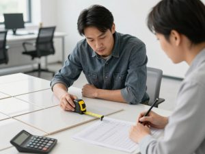 حساب تكلفة تركيب البورسلان مع مقاول محترف
