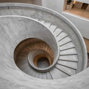 درج حلزوني خرساني في الكويت درج حلزوني خرساني في الكويت