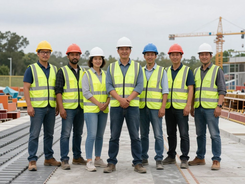 شعار شركة لؤلؤة النجاح للمقاولات