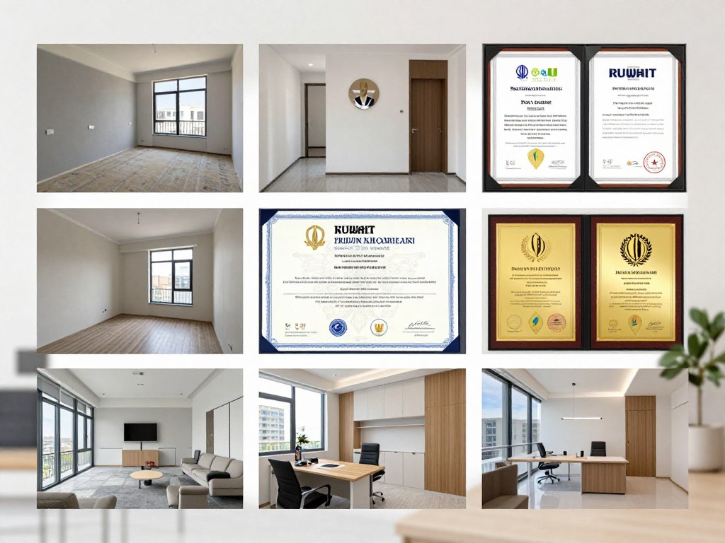 شهادات ومشاريع منجزة لمقاول ترميمات في الكويت