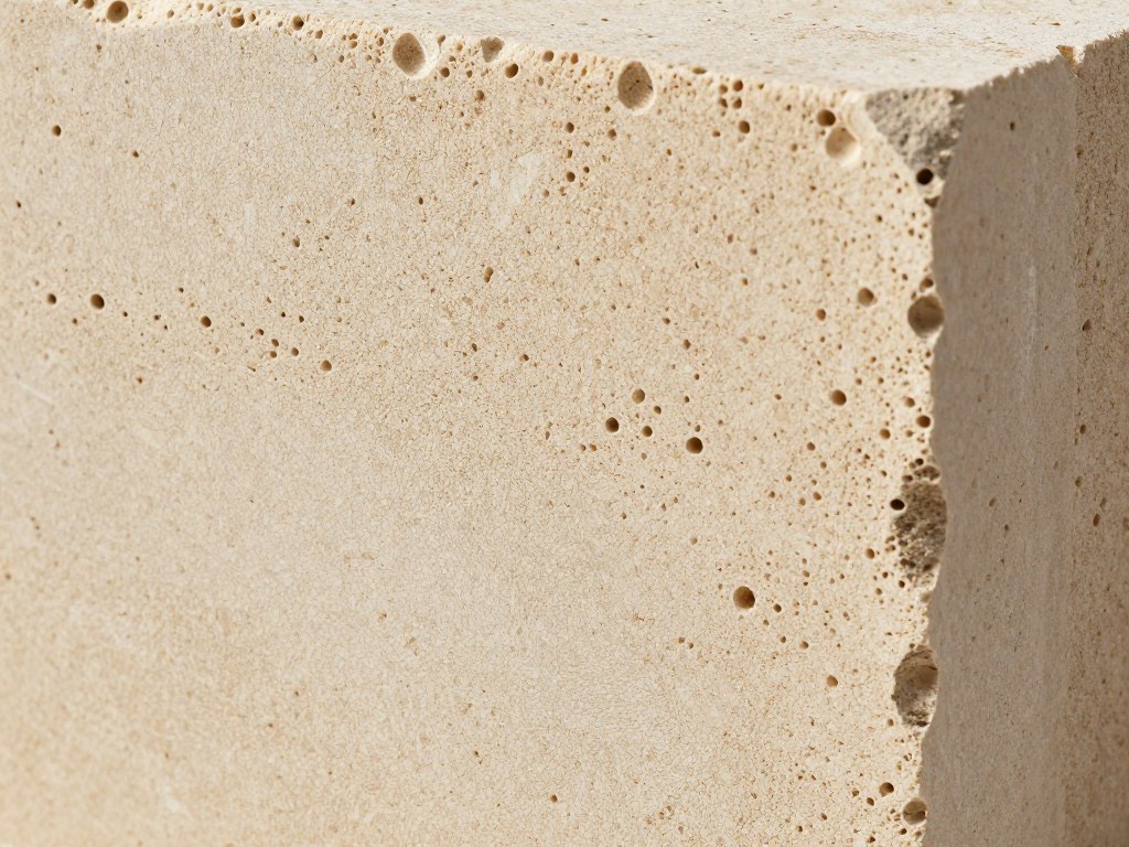 طابوق جيري طبيعي يظهر الملمس والتفاصيل