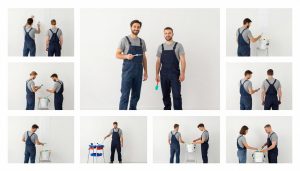 فريق عمل الصباغة يقدم خدمات متنوعة