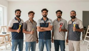 فريق عمل محترف من معلمي السيراميك الباكستانيين