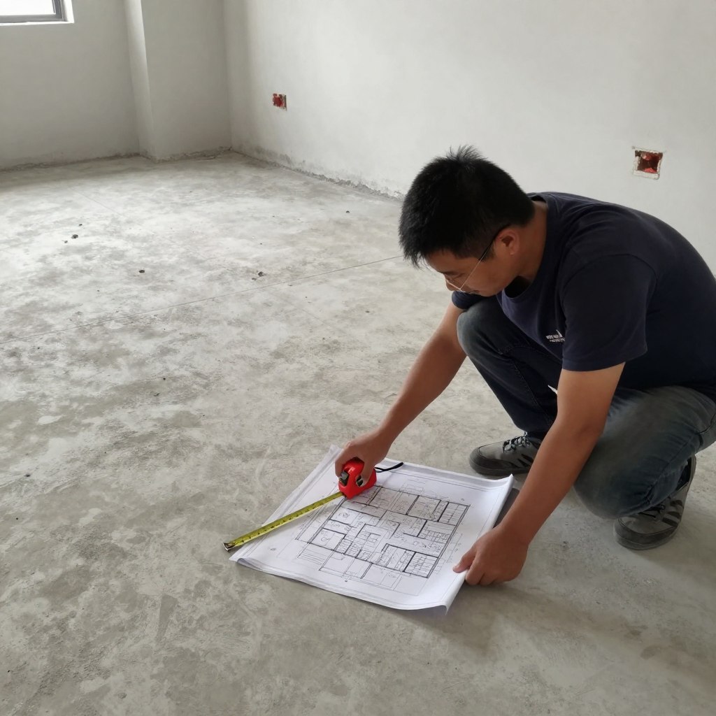 مرحلة المعاينة والتخطيط في تركيب سيراميك