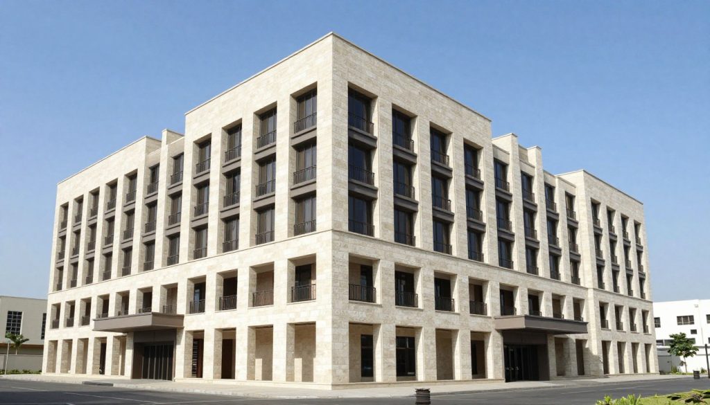 مشروع تجاري كبير بالطابوق الجيري